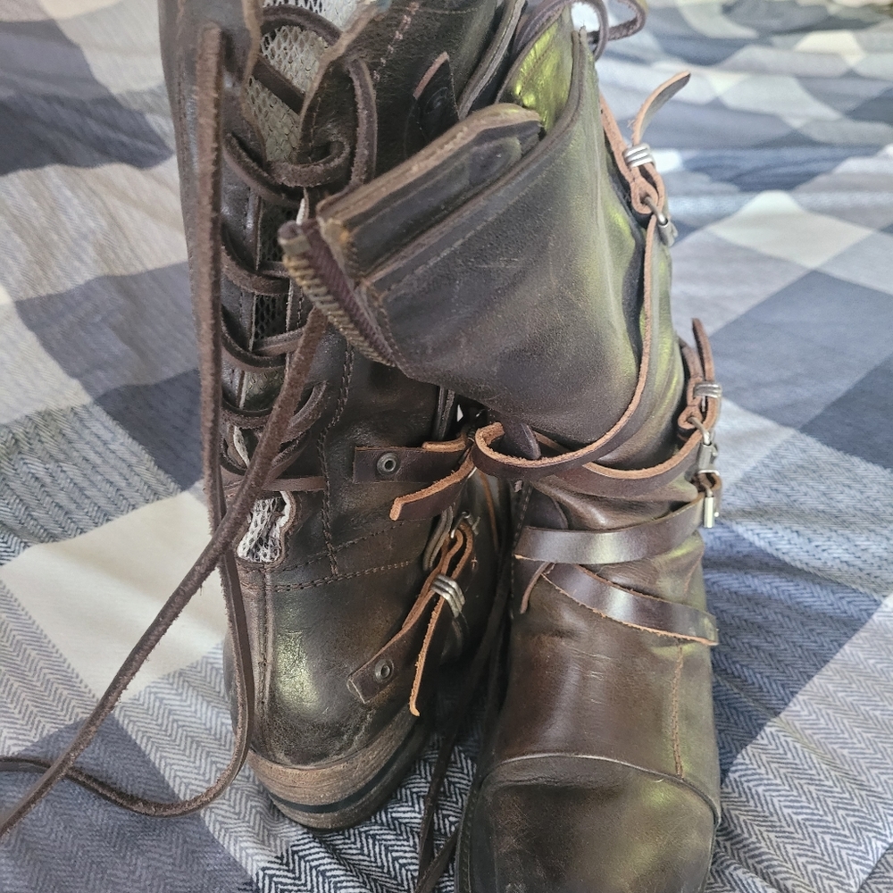 Leather Boots
